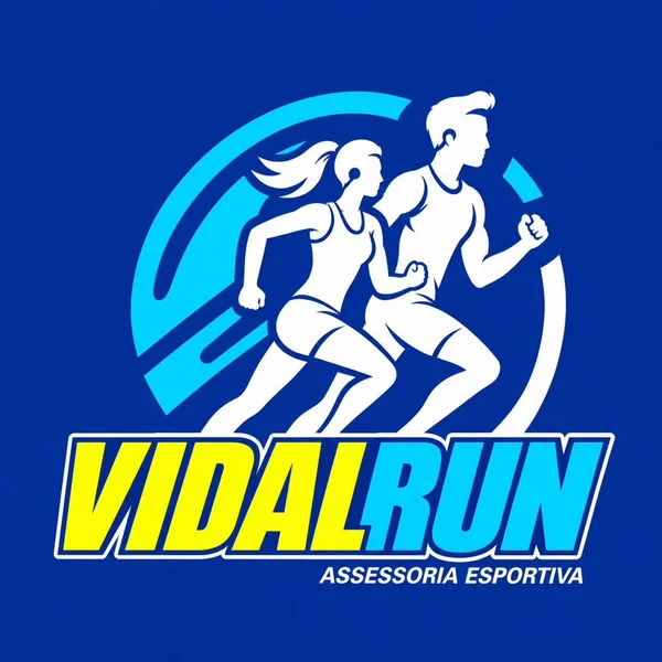 Logotipo VidalRun Assessoria Esportiva